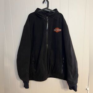 Harley-Davidson Men's Roadway Waterproof‎ Fleece Riding Jacket, size 5 XL